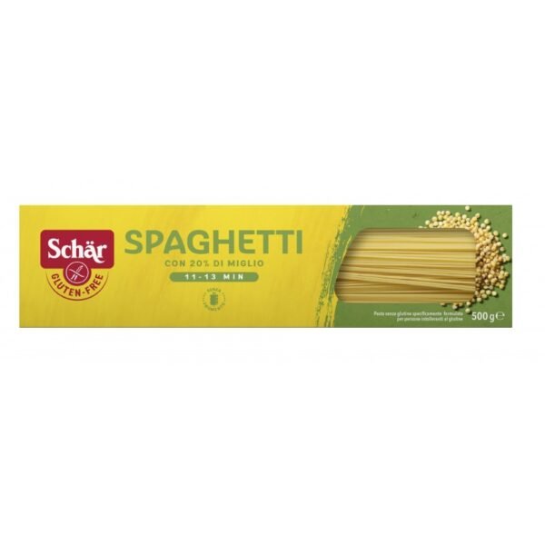 pasta spaghetti sin gluten 500 g schaer