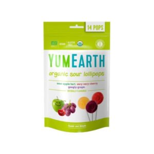 piruletas 3 sabores - yum earth