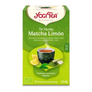 Té verde con matcha, limón y lima