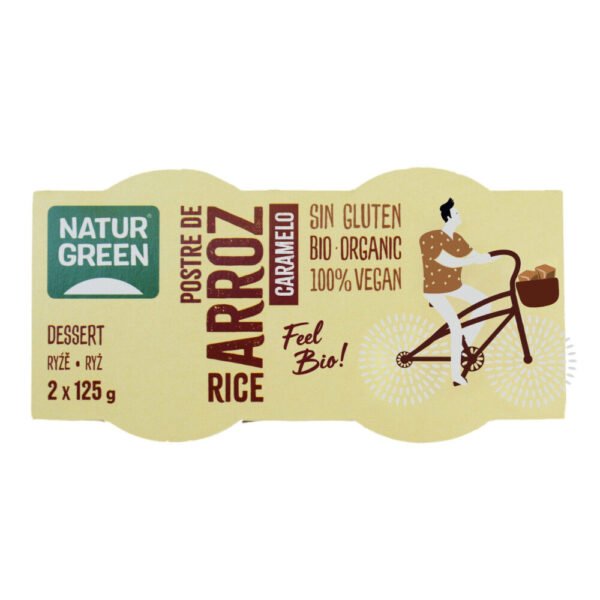 postre de arroz vegano