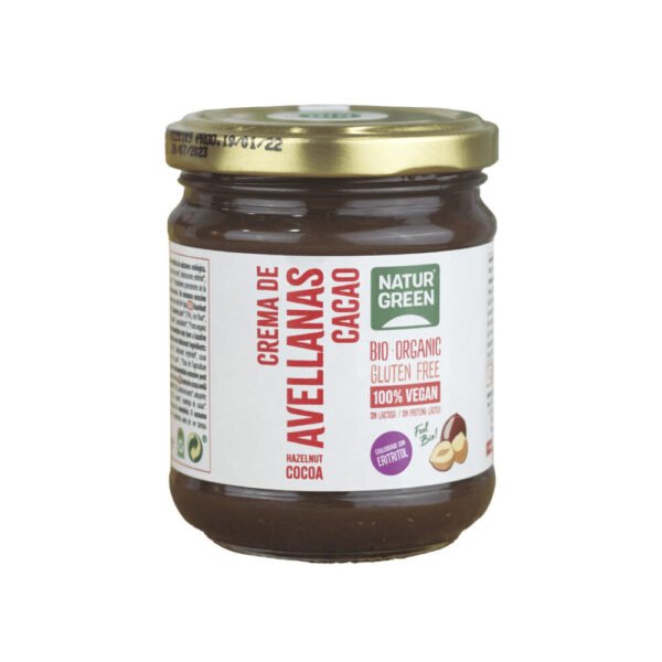 crema de avellanas naturgreen